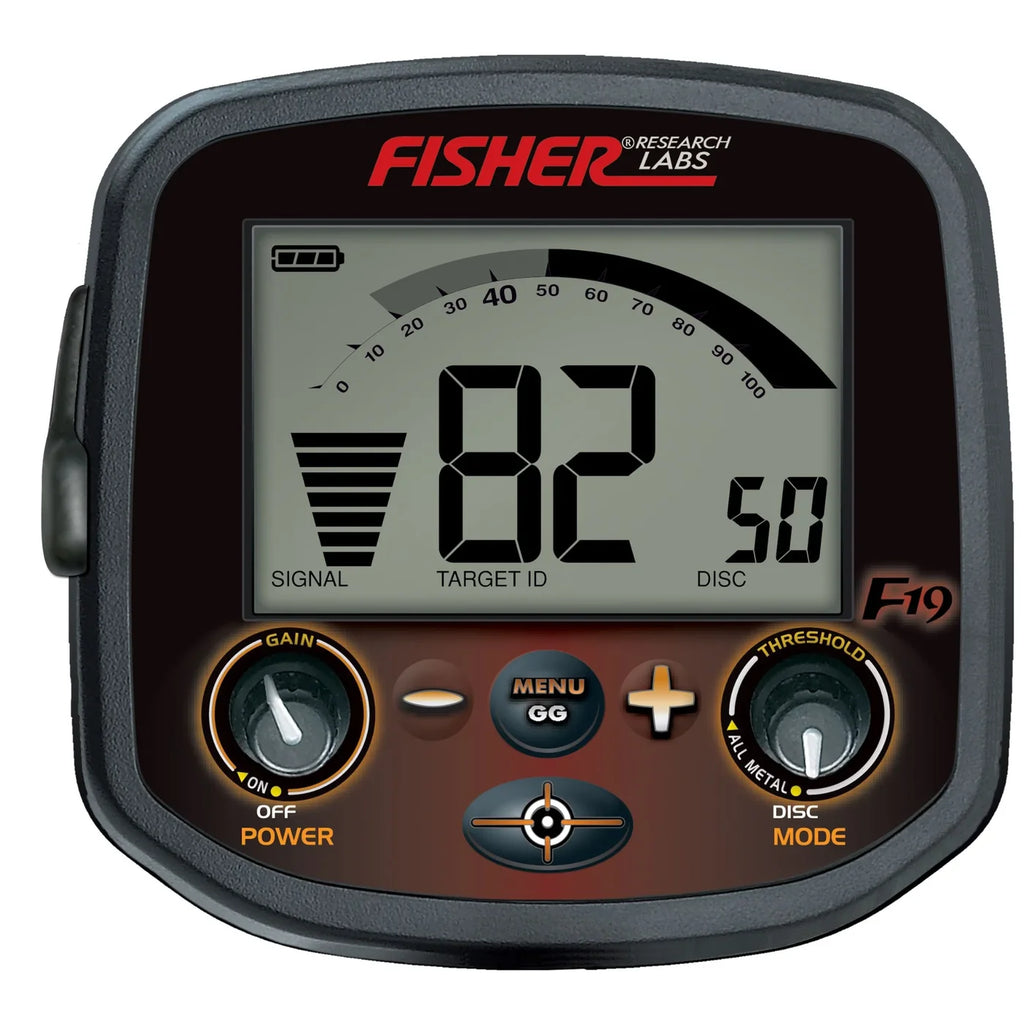 Fisher F19 gouddetector - de goud kampioen