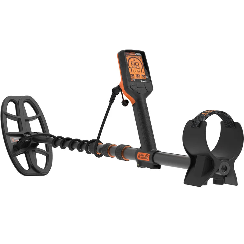 Quest X5 IDmaxX metaaldetector  Licht en compact Waterdicht tot 3 meter Gebruiksvriendelijk
